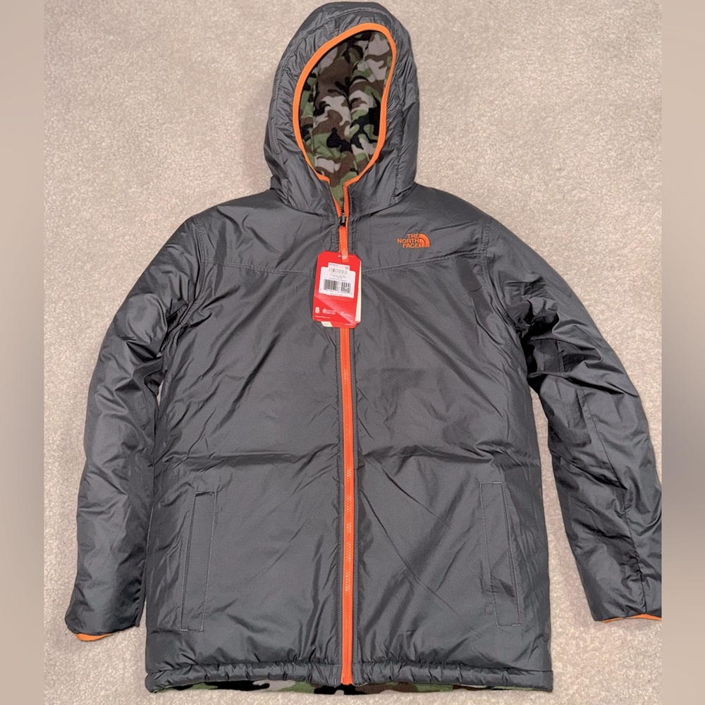 The North Face Reversible Full-Zip Hooded Jacket for Boys  Size 18/20